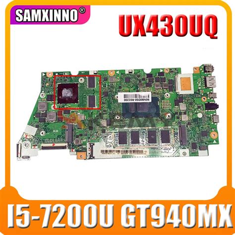 Ux430uq Laptop Motherboard For Asus Zenbook Ux430uq Ux430uqk Ux430un