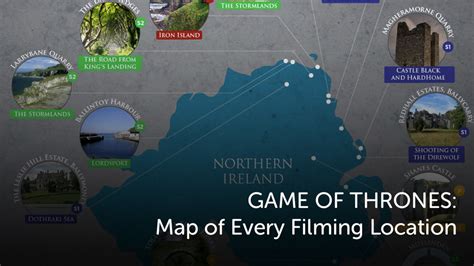 Game Of Thrones Map Of Every Filming Location — Geektyrant