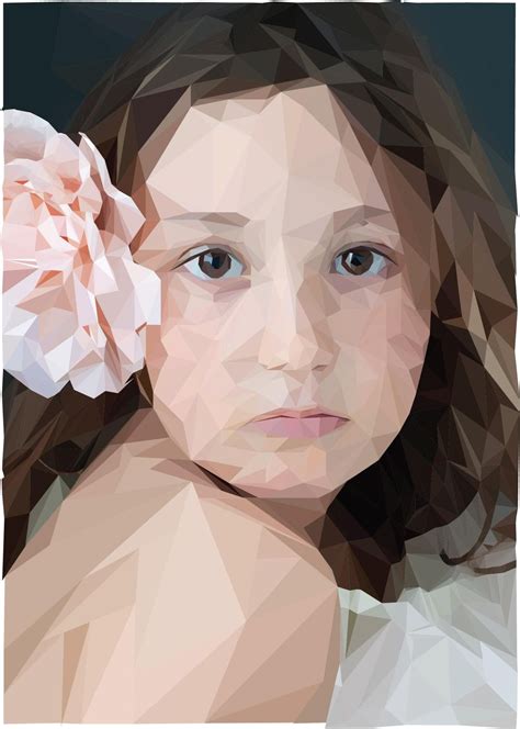 Low Poly Portrait Skillshare Student Project