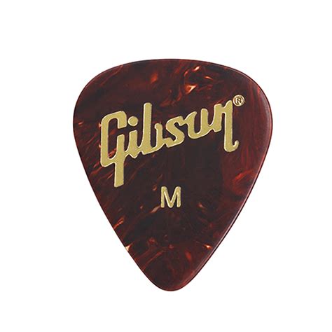 Gibson Tortoise Picks Medium 12 Pack Rich Tone Music