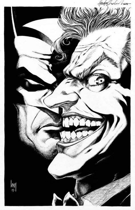 Batman And The Joker By Heubert Khan Michael Batman Canvas Art