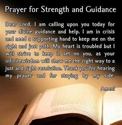 Prayer For Strength Guidance And Help When You Are Troubled Lost