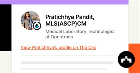 Pratichhya Pandit Mlsascpcm Medical Laboratory Technologist At