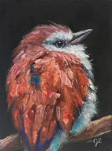 Daily Paintworks Kookaburra Original Fine Art For Sale Ute