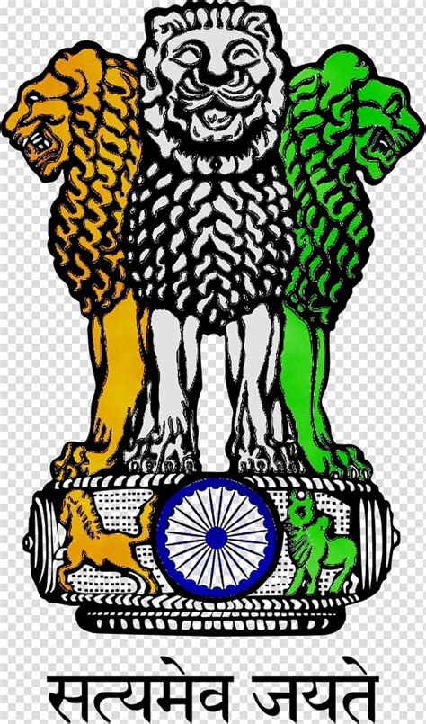 Free Download India National Lion Capital Of Ashoka State Emblem Of