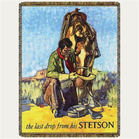 The Last Drop Throw Stetson