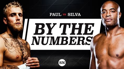 By The Numbers Jake Paul Vs Anderson Silva Stats For 2022 Boxing