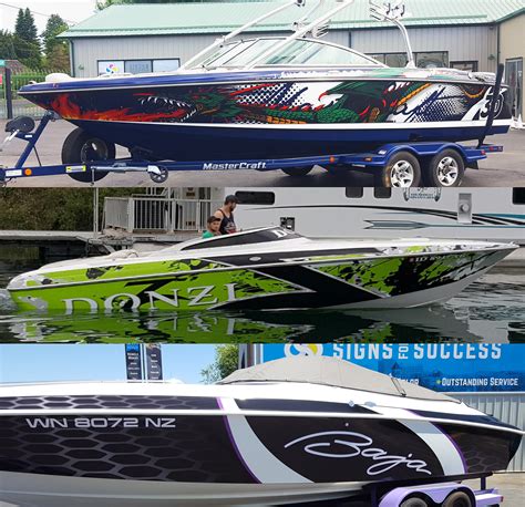 A Few Boat Wrap Designs From 2016 On Behance