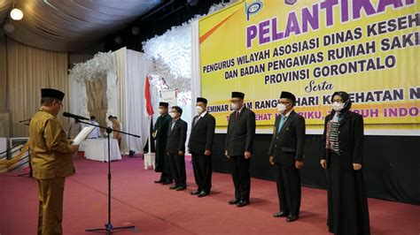 Wakil Gubernur Gorontalo Lantik Pengurus Badan Pengawas Rumah Sakit