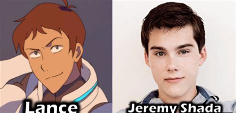 Lance And His Voice Actor Jeremy Shada From Voltron Legendary Defender