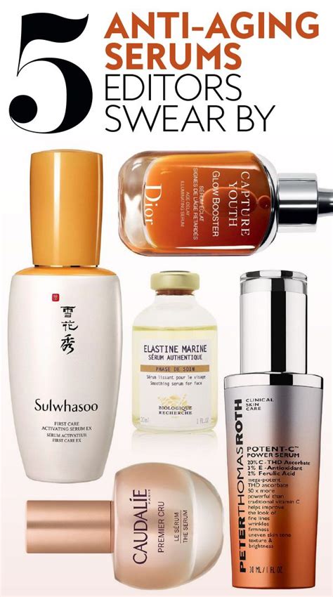 The 5 Anti Aging Serums Our Editors Swear By Skin Care Skin Care