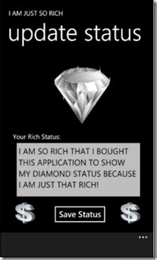 Find latest and old versions. I AM RICH App Now on Windows Phone 7 Marketplace For $499 ...