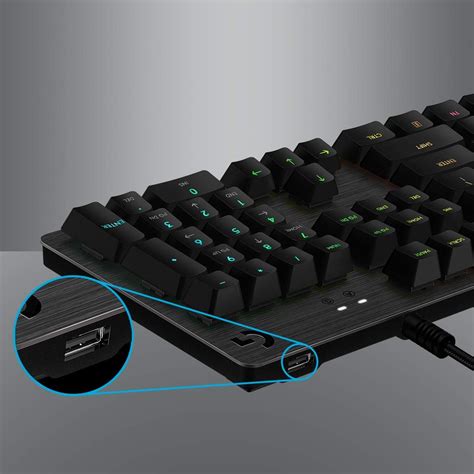 Logitech G512 Rgb Backlit Mechanical Gaming Keyboard With Gx Brown
