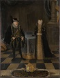 Güstrow ( Mecklenburg-Vorpommern ). Castle museum: Portrait ( 1578 ) of ...