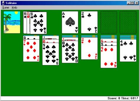 Solitaireexe A Real Deck Of Cards Inspired By The Windows 98