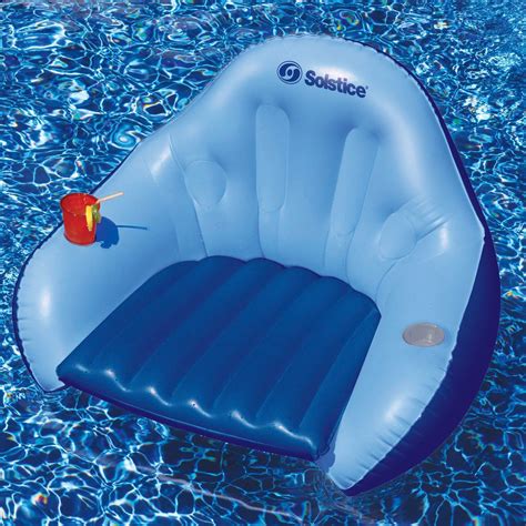 With the hot summer sun in full swing, it's important to know what floating pool chairs are perfect if you want something to just suspend your lower body above the. Swimline Solo Easy Chair Convertible Pool Lounger | Pool ...