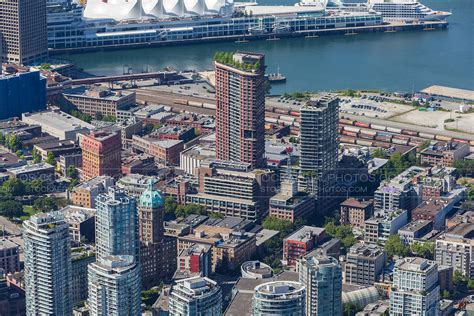 Aerial Photo | Woodwards, Vancouver