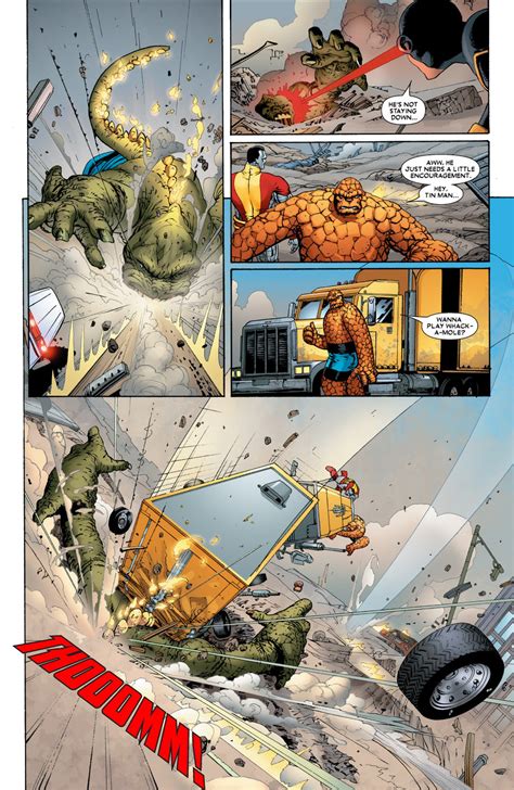 X Men And Fantastic Four Vs Mole Mans Monster Comicnewbies