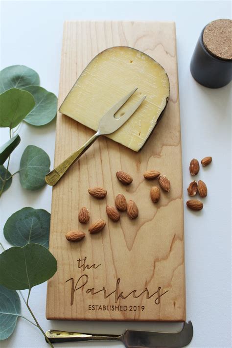 Personalized Cheese Board Custom Name Charcuterie Board Etsy