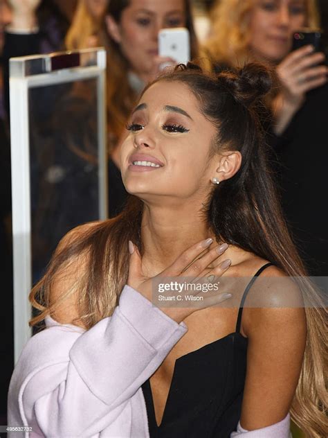 Ariana Grande Meets Fans To Launch Her Debut Fragrance Ari By Ariana