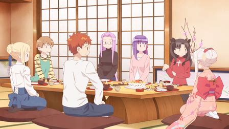 A familiar viewin this story, fate and food meet in a delicious and gentle world.it's nothing but an ordinary meal scene.delicious. Today's Menu for the Emiya Family (2018) - MUBI