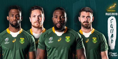 Those with a * next to their name are making their rugby. Springbok Rugby World Cup squad blend is #StrongerTogether ...