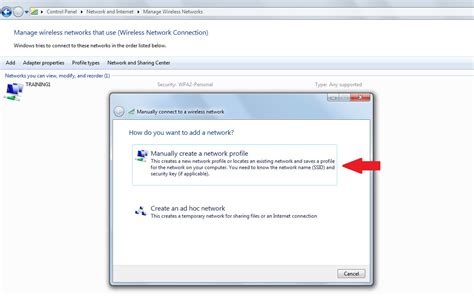 Then, click or tap settings and then network. How to manually add a wireless network in Windows 7 and ...