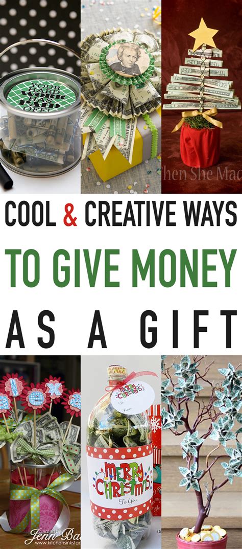 Cool And Creative Ways To Give Money As A T The Cottage Market
