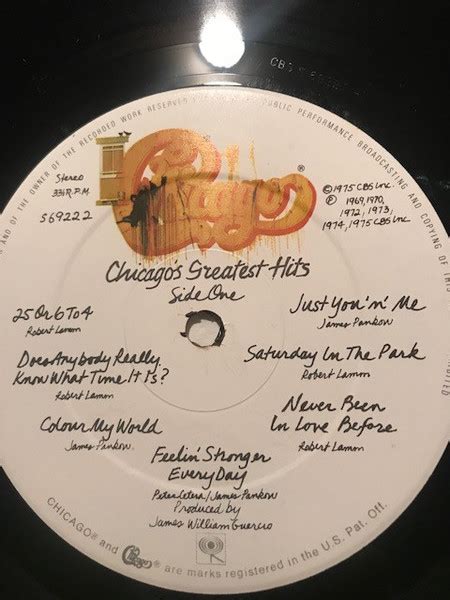 Chicago Chicago IX Chicago S Greatest Hits 1975 Vinyl Discogs