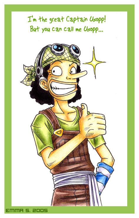 Op Captain Usopp By Zombidj On Deviantart