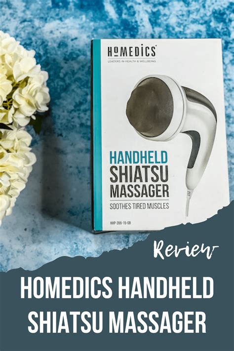 Homedics Handheld Shiatsu Massager Review • A Moment With Franca