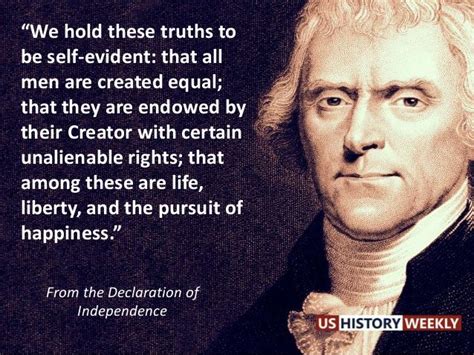 The Pursuit Of Happiness Declaration Of Independence Quote Shortquotescc