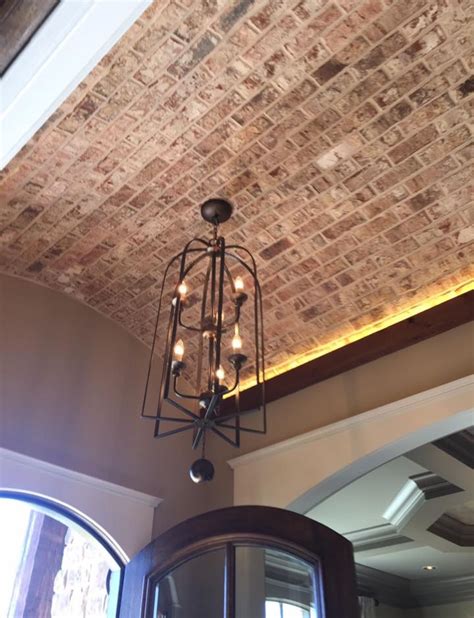In effect, they cause a great deal of disagreement amongst both professionals and amateurs, and homeowners themselves, some vouching their love for the. Brick barrel ceiling in foyer (With images) | Barrel ...