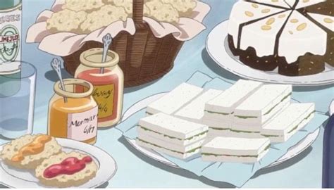 Picnic Anime Scenery Food Illustrations Aesthetic Anime