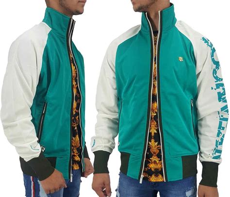 rocawear men s designer track jacket urban hip hop star is time money g wear ebay