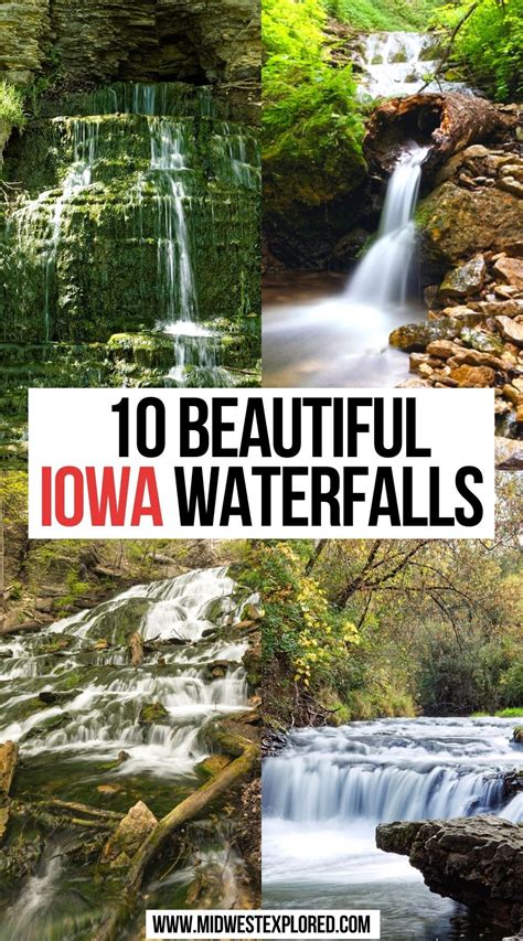 10 Beautiful Iowa Waterfalls In 2021 Iowa Travel Iowa Road Trip Usa