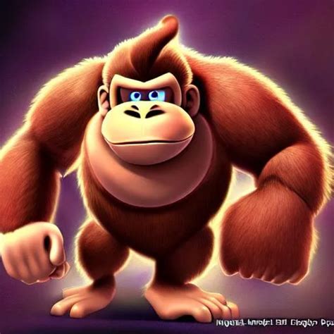 Donkey Kong Full Edit Full Art 3d Realistic