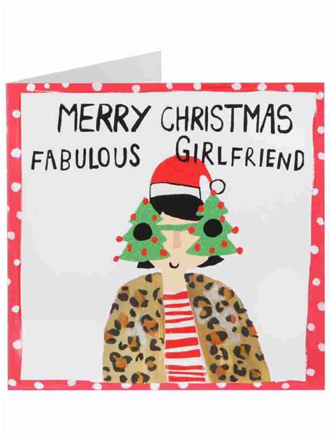 Fabulous Girlfriend Christmas Card Christmas Card For Girlfriend Christmas Cards Christmas