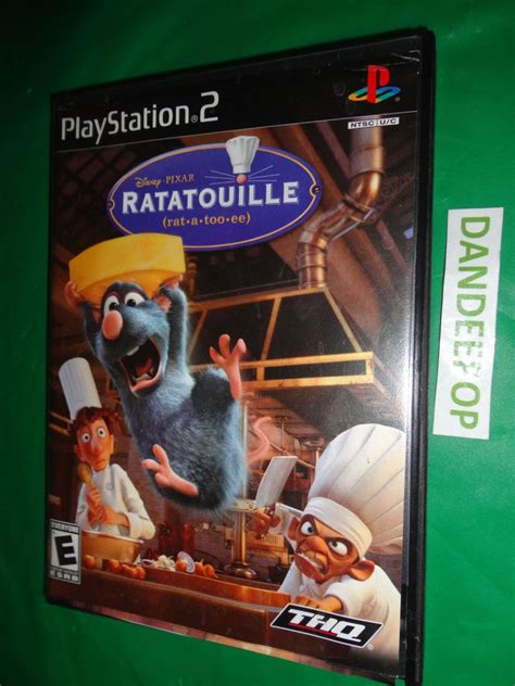 Sony Playstation 2 Ps2 Disney Pixar Ratatouille Video Game Disney