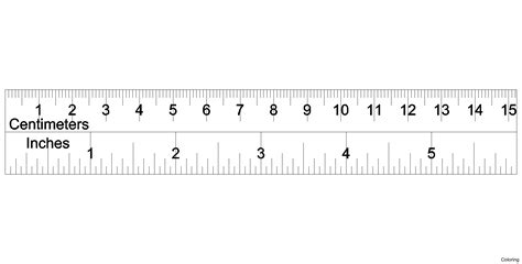 Printable Colored Cm Ruler Printable Ruler Actual Size