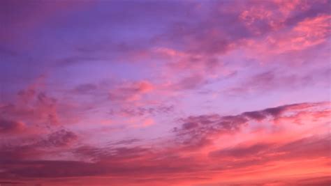 Warm Color Evening Clouds On Stock Footage Video 100 Royalty Free