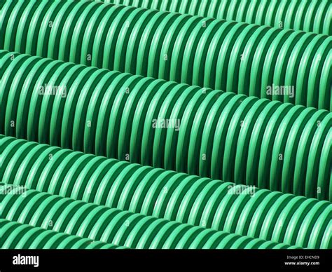 Green Drainage Pipes Stock Photo Alamy