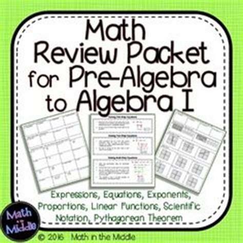 Gina wilson algebra review packet 2 can be a good friend; Algebra 1 Eca Review Packet Answers - algebra activities ...