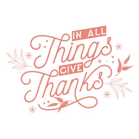 Thankful Thanksgiving Lettering Transparent Png And Svg Vector File