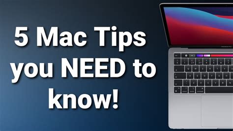 5 Mac Tips You Need To Use Youtube