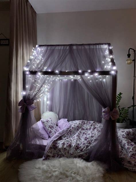 Canopy Canopy Bed Canopy For Girls Canopy Girl Crib Etsy Girls Bed