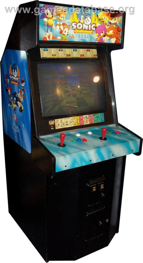 Sonic Championship Arcade Artwork Cabinet