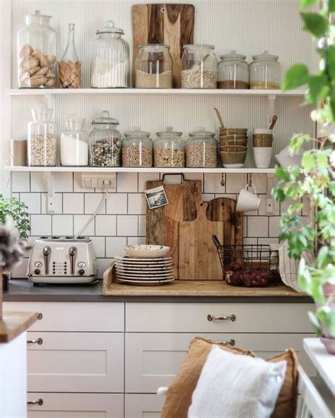 32 Gorgeous Kitchen Open Shelving Decor Ideas Classy Kitchen Kitchen