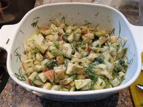 Apple Fennel Salad Great Food And Lifestyle