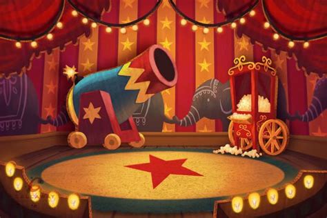 Circus Background Game Background Cartoon Background Carnival Themed